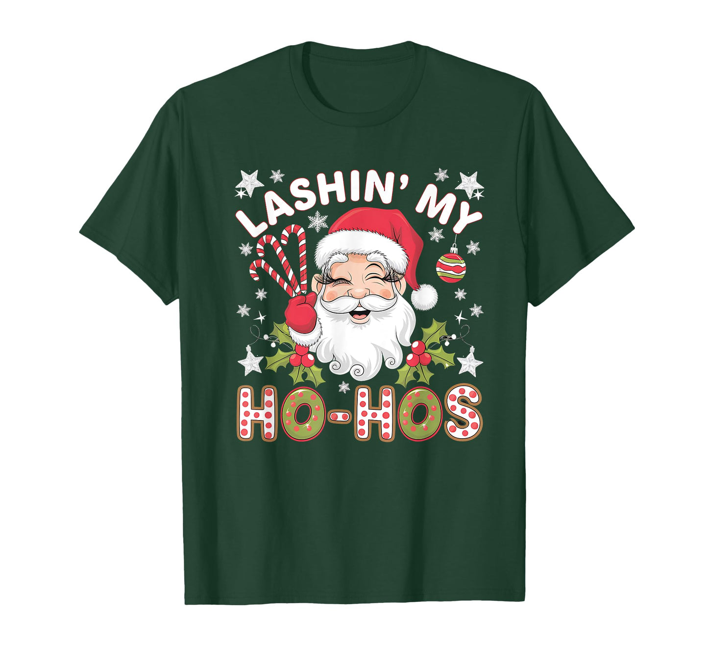 Xmas Cosmetics Lash Artist Lash Tech For Women Girls T-Shirt