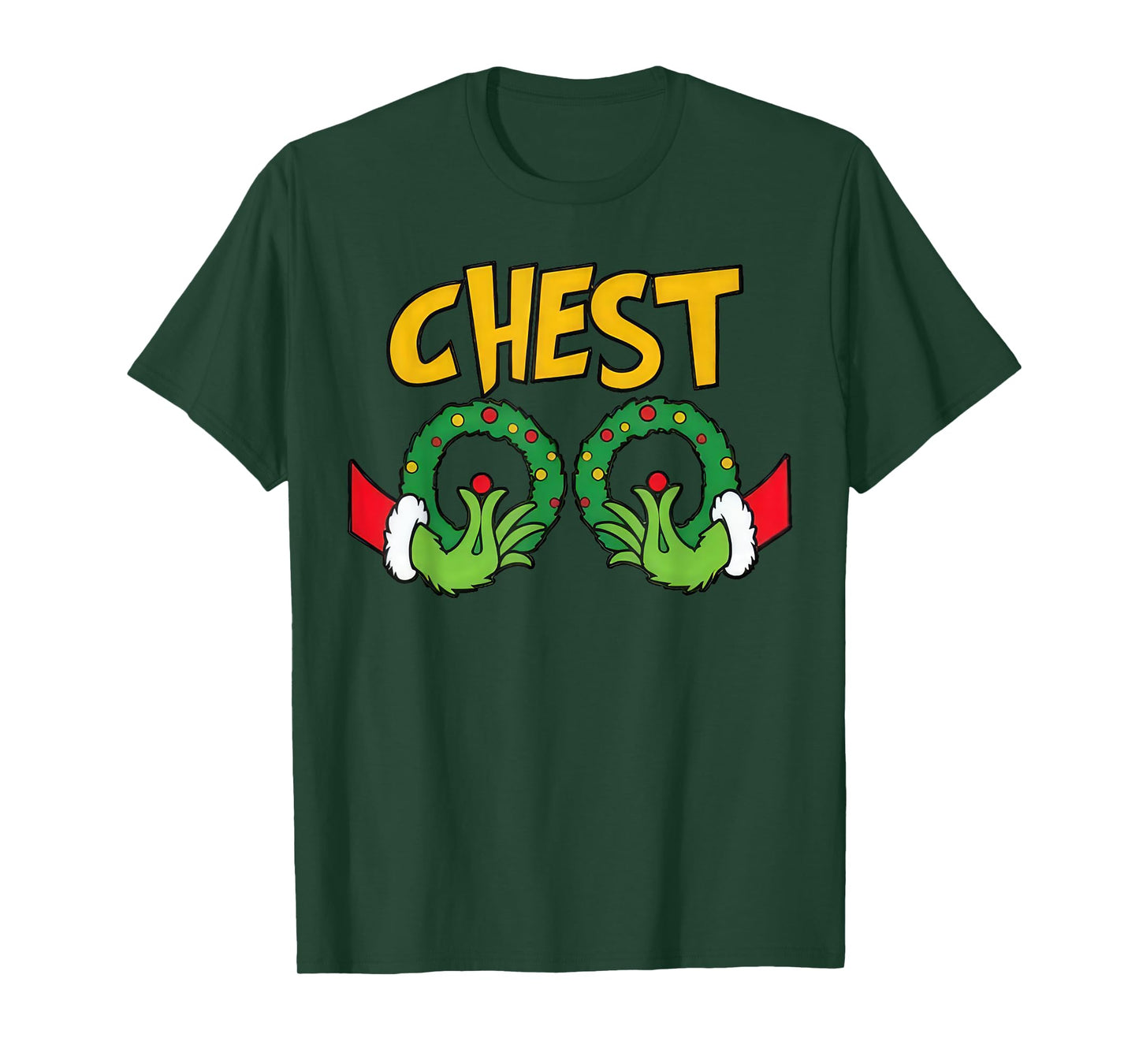 Chest Nuts Christmas Shirt Funny Matching Couple Chestnuts T-Shirt