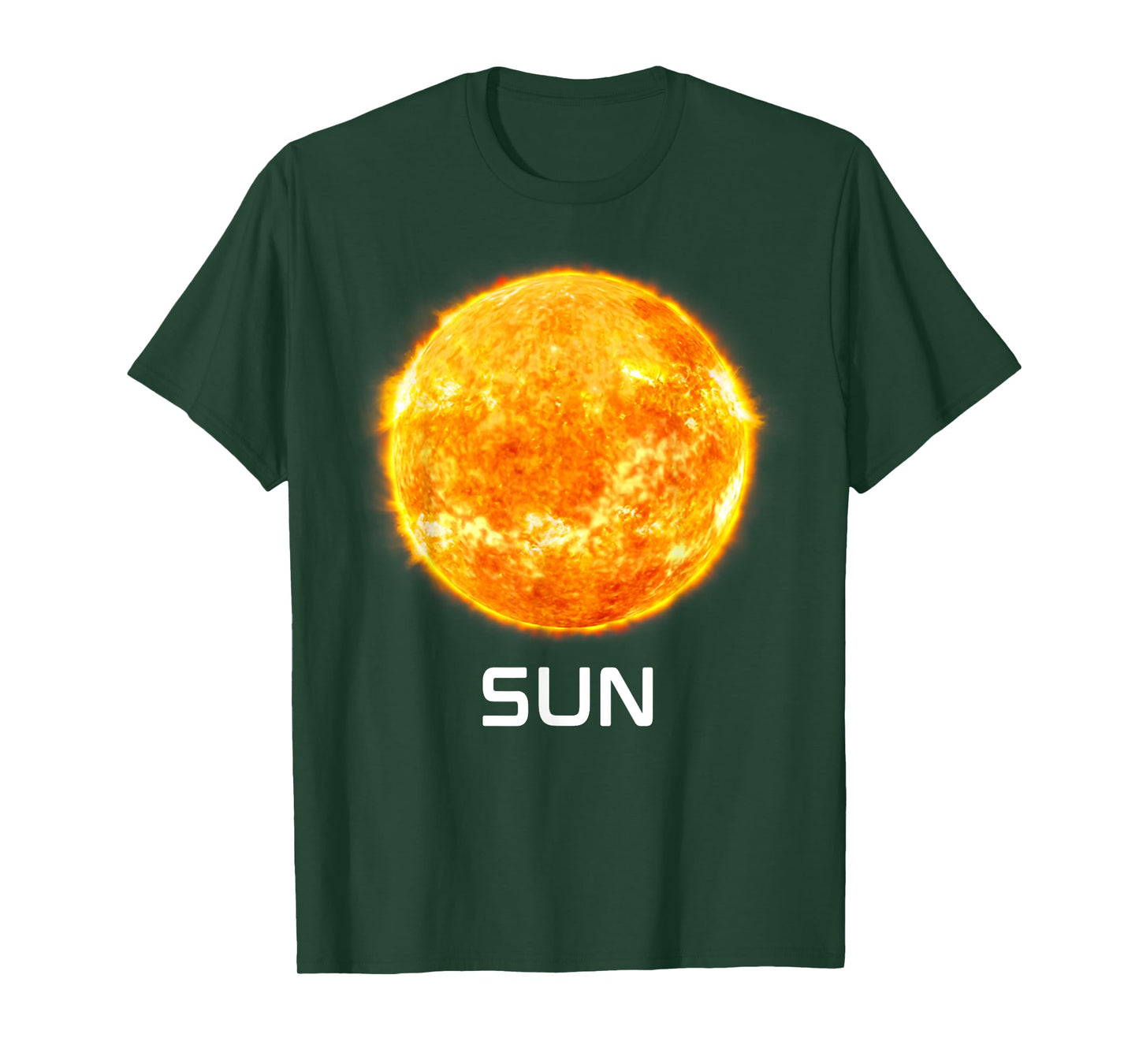 Solar System Planet Sun Outer Space T-Shirt