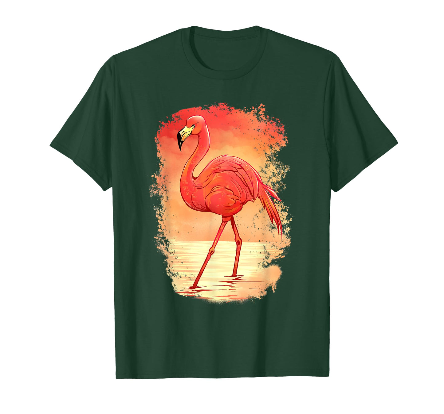 Flamingo Bird Design Animal Bird Animals T-Shirt