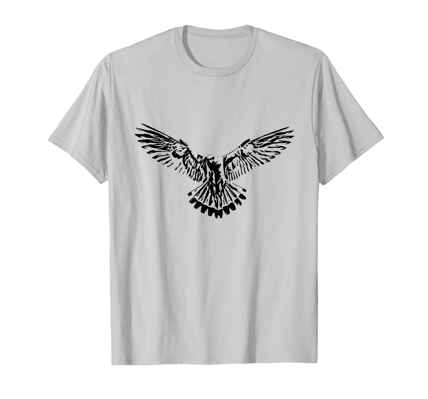 Hawk motif bird of prey T-Shirt