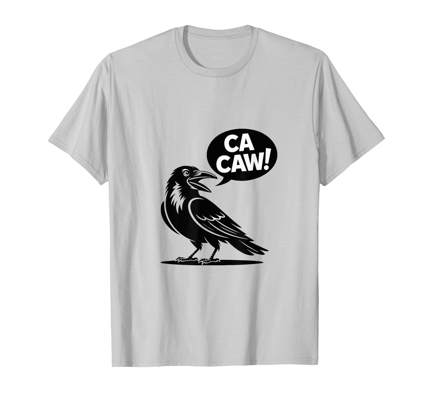 Funny Blackbird Crow Ca Caw Bird Watching T-Shirt