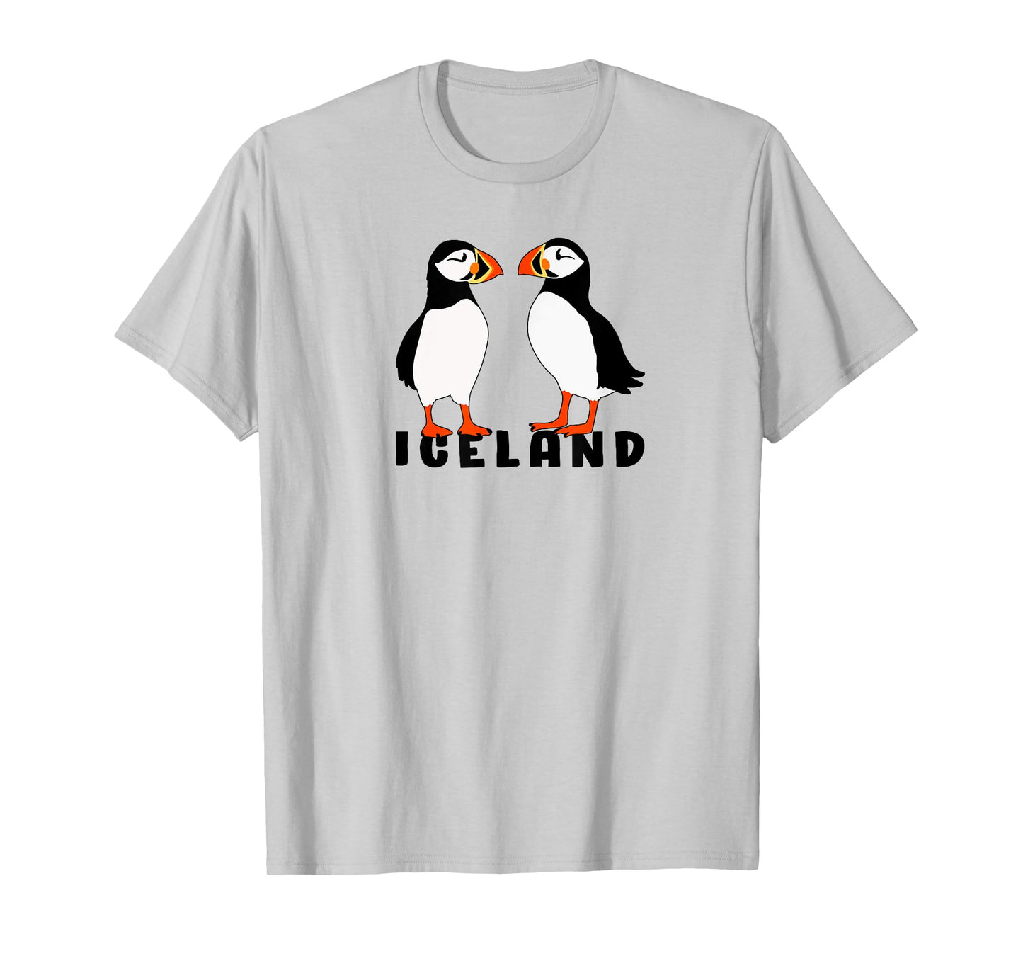 Two Cute puffins from Iceland T-Shirt