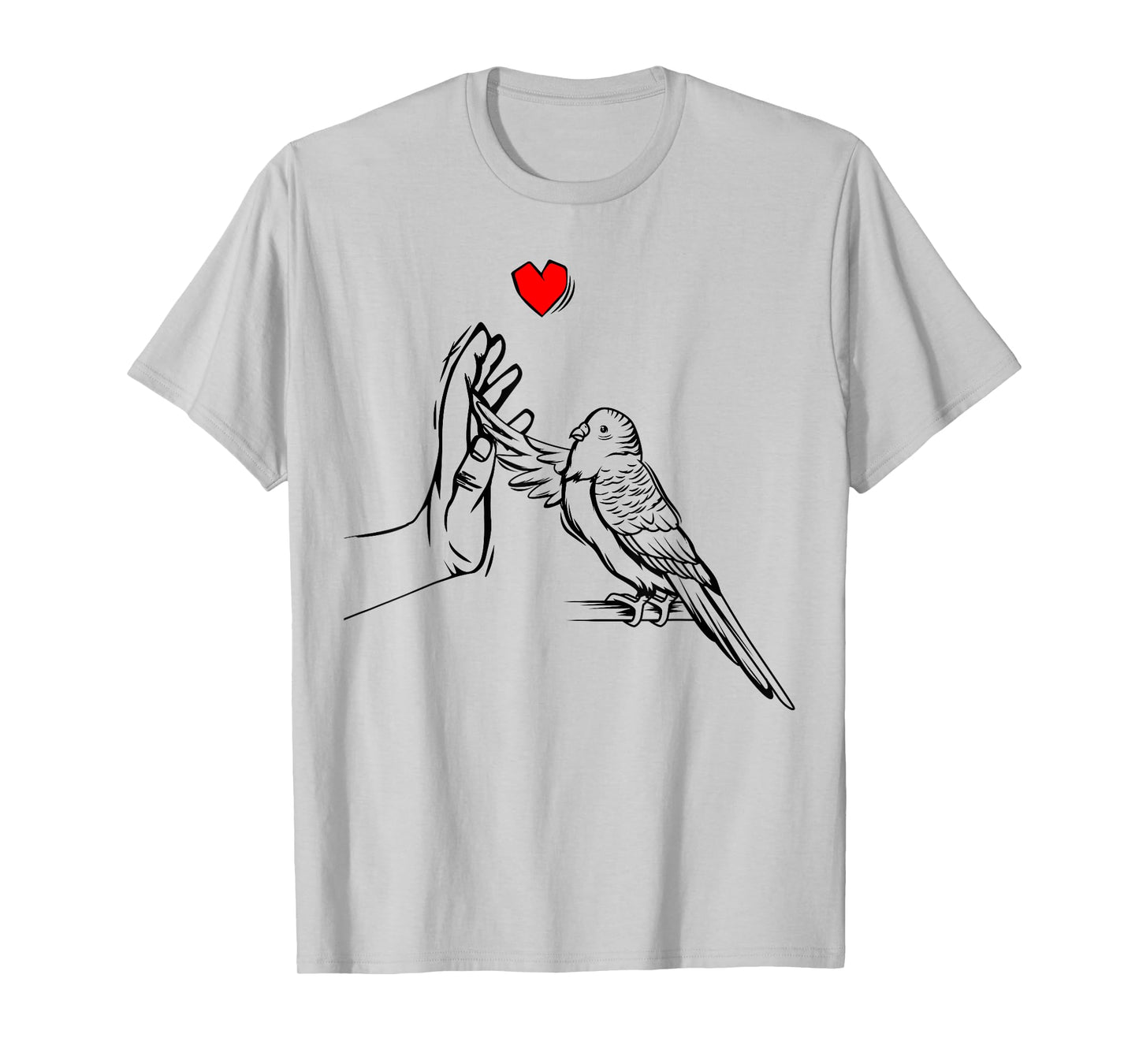 Budgie Love Parakeet Budgerigar Womens Gift T-Shirt