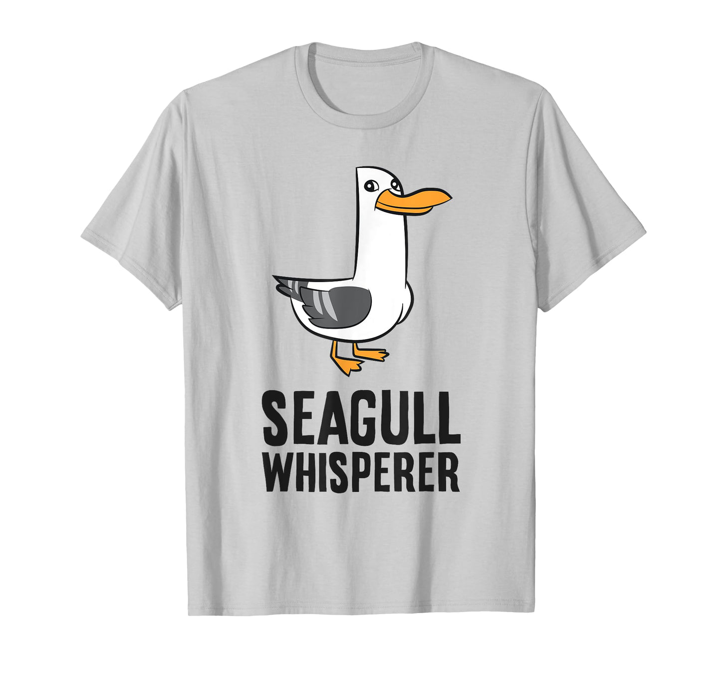 Seagull Bird Ocean Funny Seabird Seagull Whisperer T-Shirt