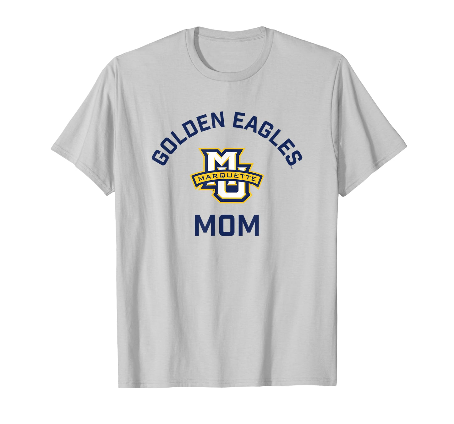 Marquette University Golden Eagles Arched Mom T-Shirt