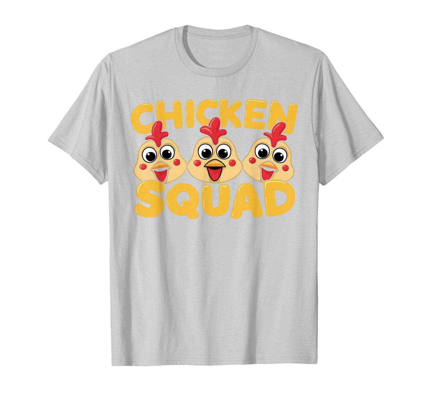 Kids Chicken Shirts for Chicken Lovers Chicken Squad T-Shirt | Kids Chicken T-Shirt