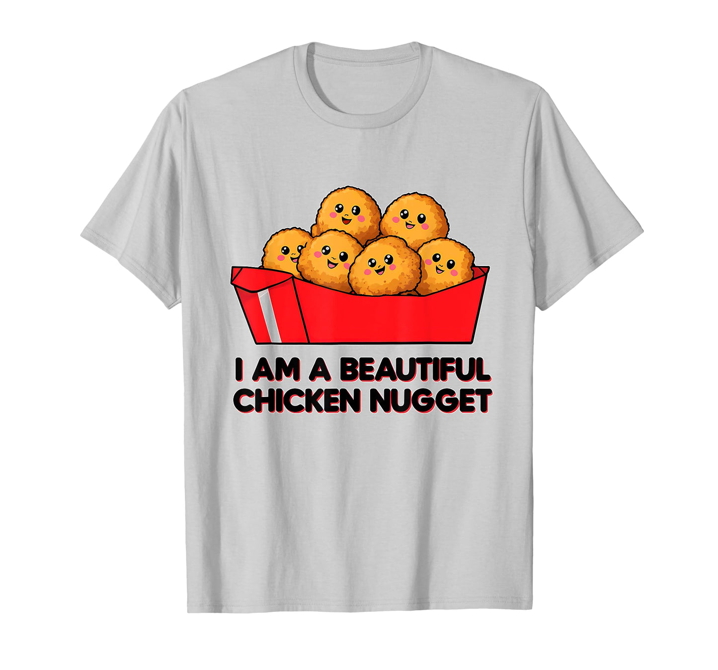 I'm A Beautiful Chicken Nugget Halloween Costume T-Shirt