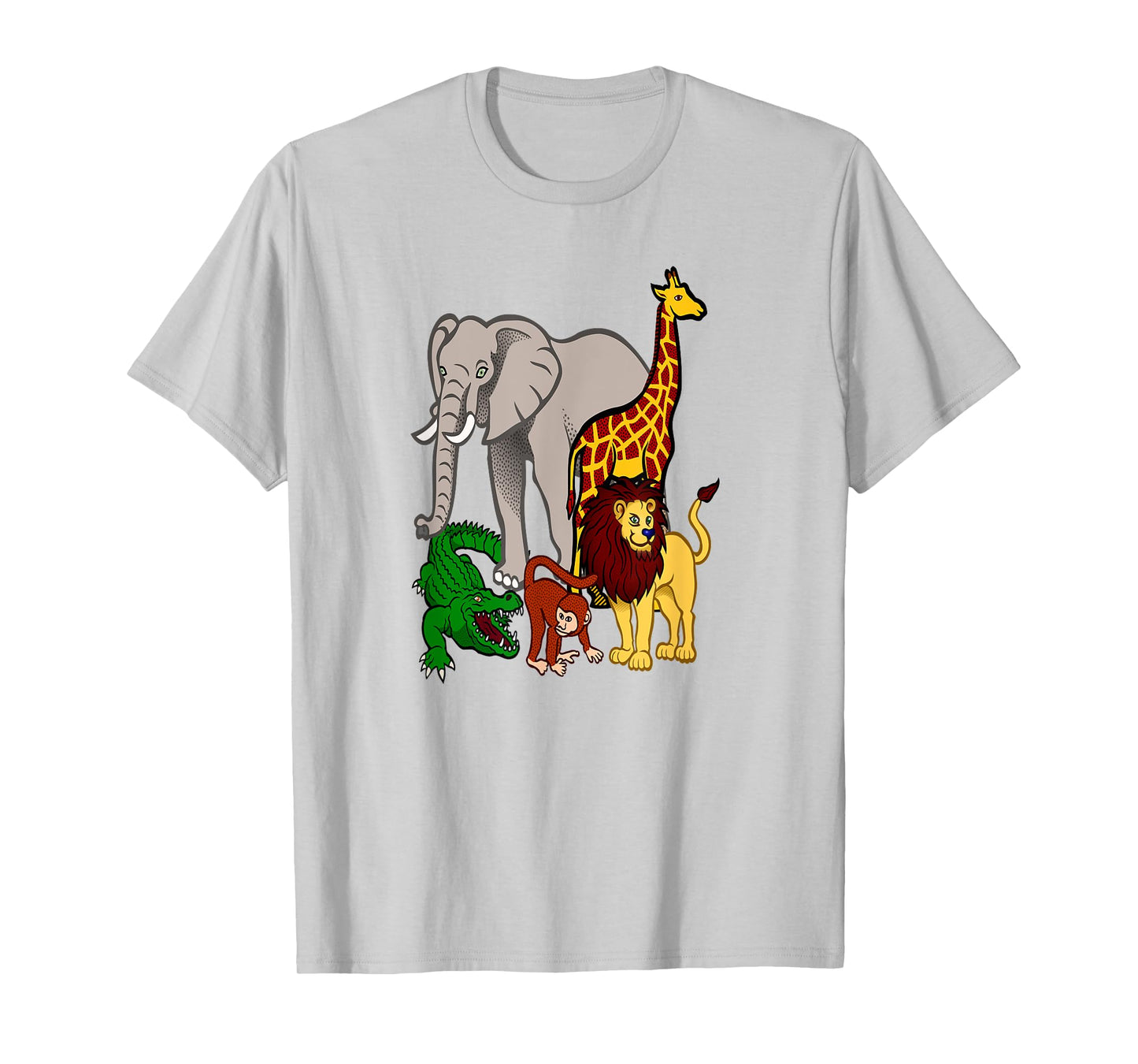Zoo Animals Shirt Wildlife Birthday Party A Day At The Zoo T-Shirt