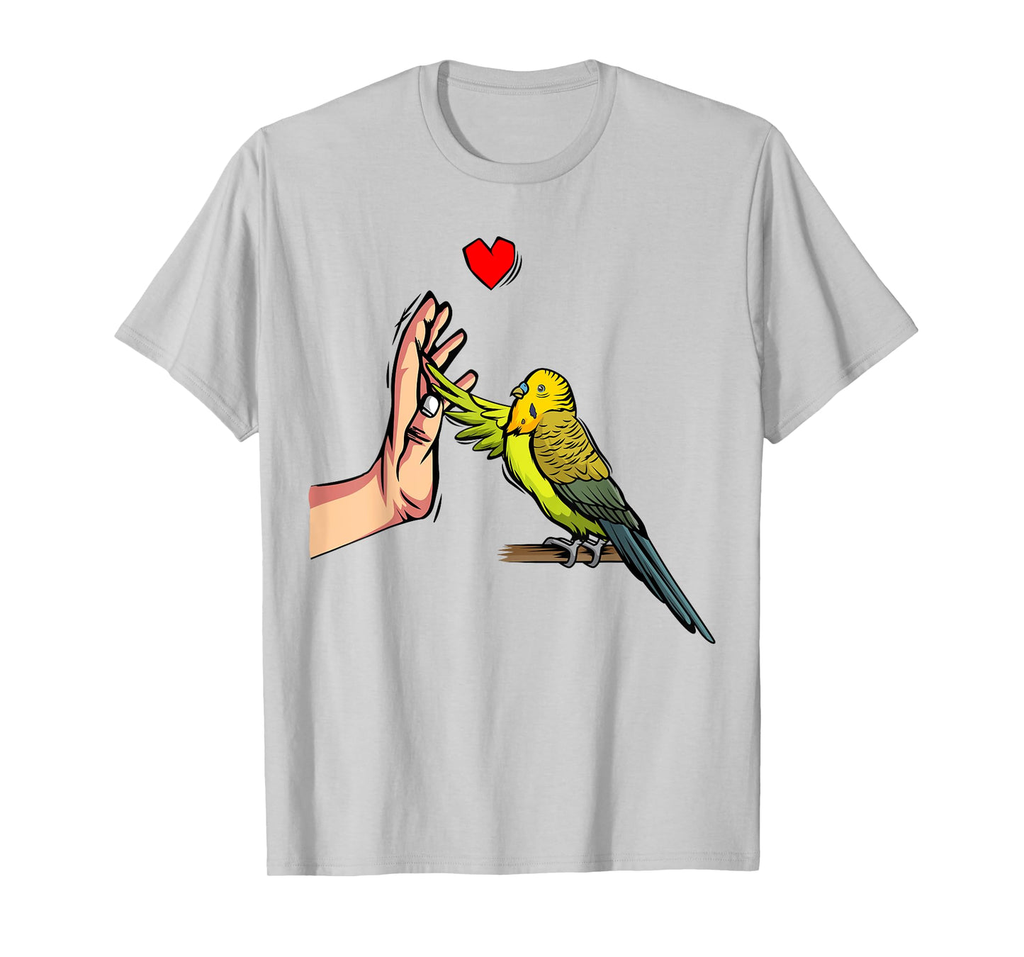 Budgie Love Parakeet Budgerigar Womens Gift T-Shirt