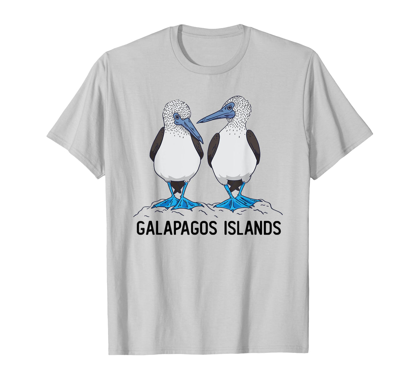 Seabirds Blue-footed Booby Bird Galapagos T-Shirt