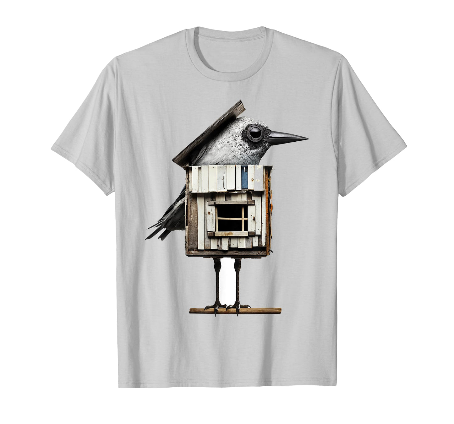 Bird Drawing Art Sculpture Animal Graphic Bird T-Shirt