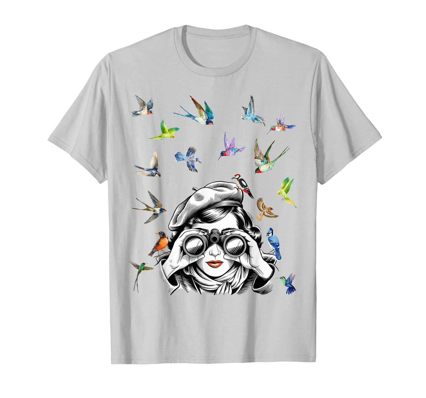 Bird Nerd Bird Lover Birding Funny Bird Watching T-Shirt