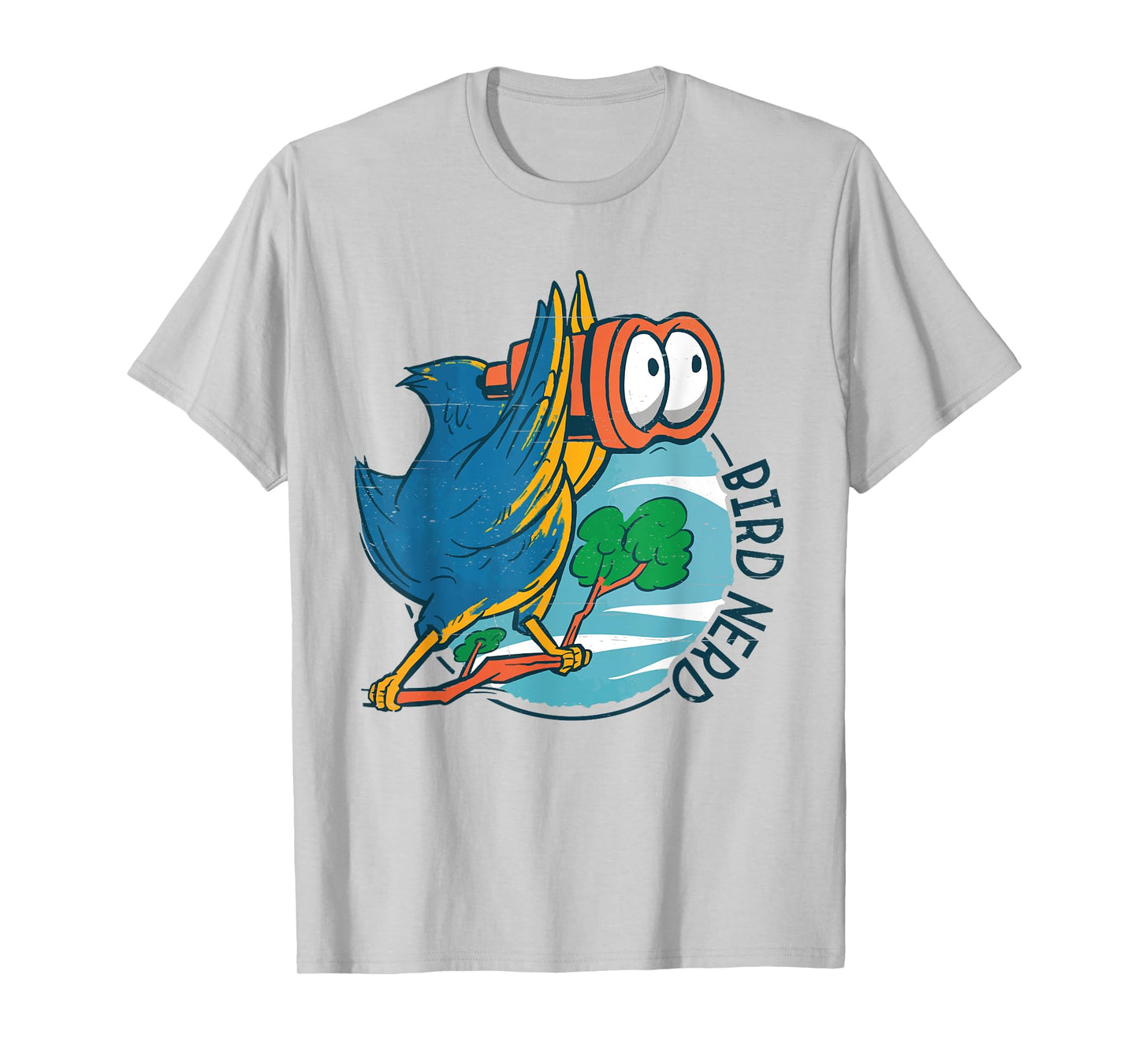 Bird Nerd Funny Bird Watching Birds Lover Ornithologist Fans T-Shirt