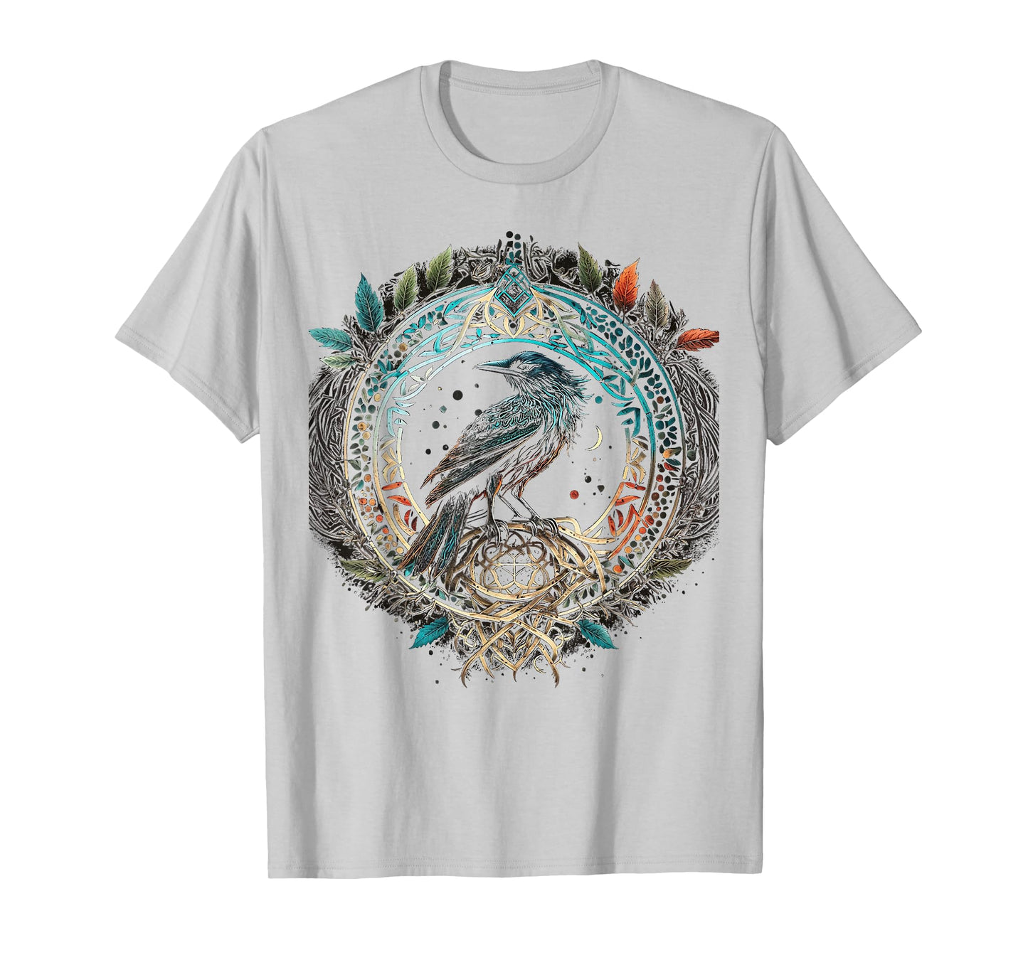 Odin's Bird Northman Valhalla Norse Mythology T-Shirt