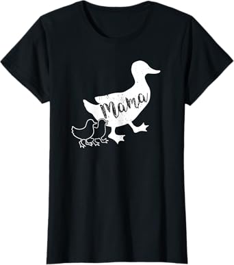 Mama Duck and 2 Ducklings, Mom Duck, Mom of 2 Shirt T-Shirt