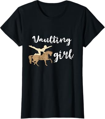 Vaulting Girl Volti Girls Vaulting Vaulter Rider T-Shirt