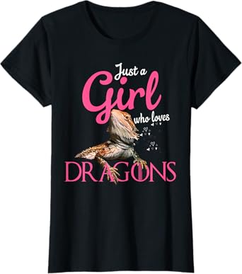 Bearded Dragon shirt - Just a girl who loves bearded dragon T-Shirt