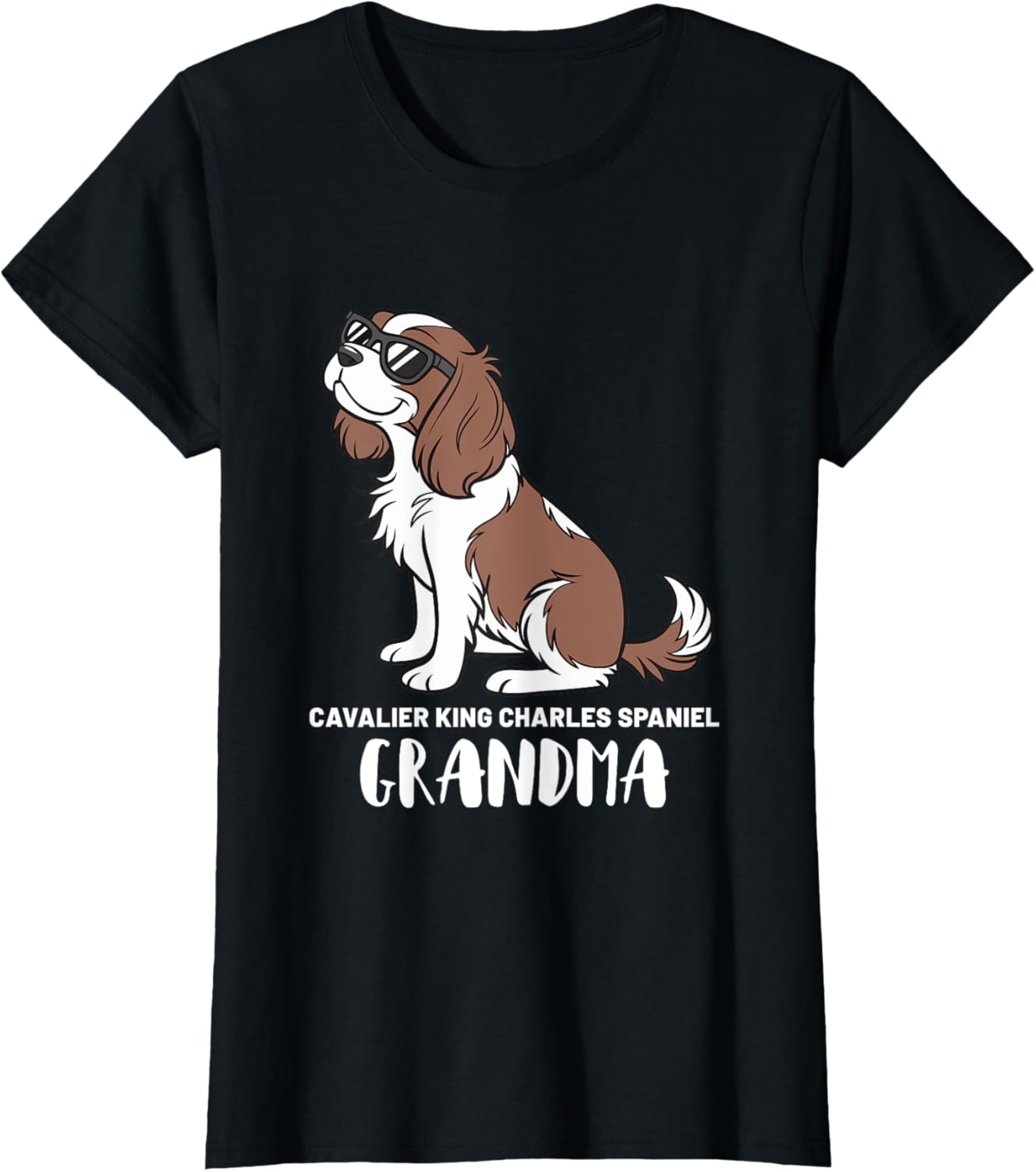 Cavalier King Charles Spaniel Dog Owner Grandma T-Shirt
