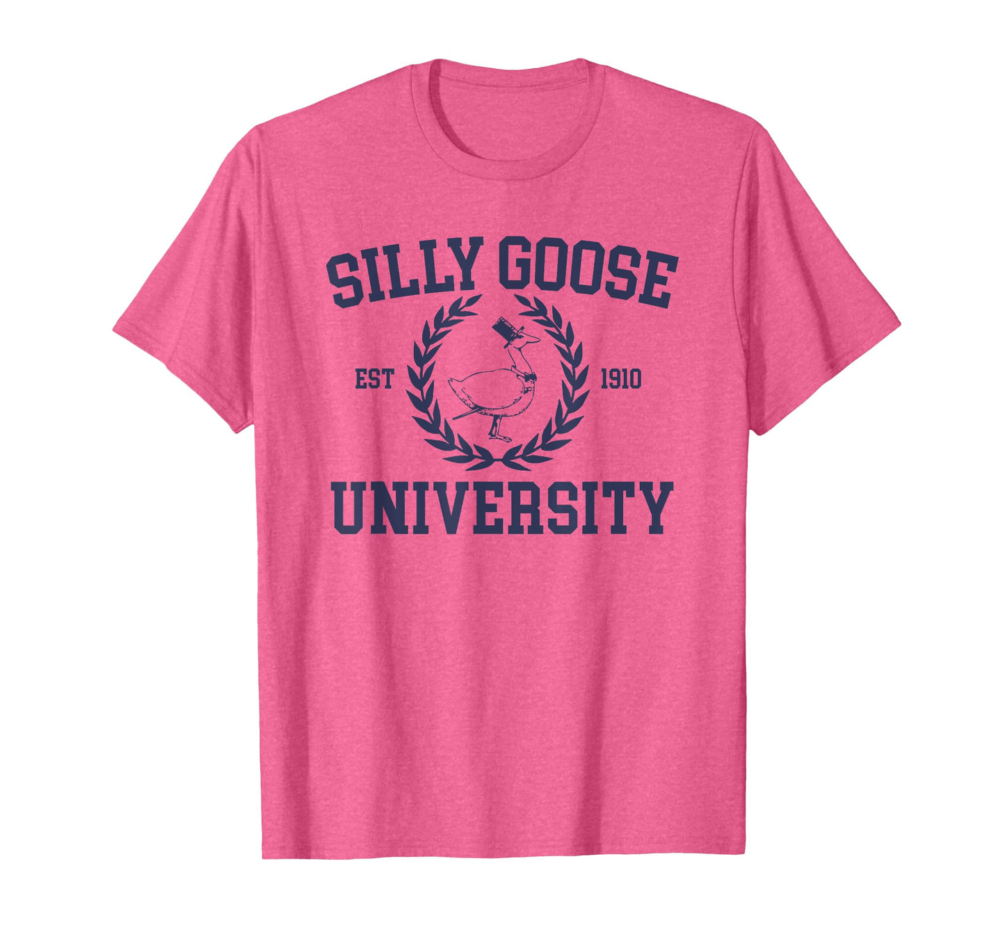 Silly Goose University Funny Silly Goose Meme Bird Lover T-Shirt