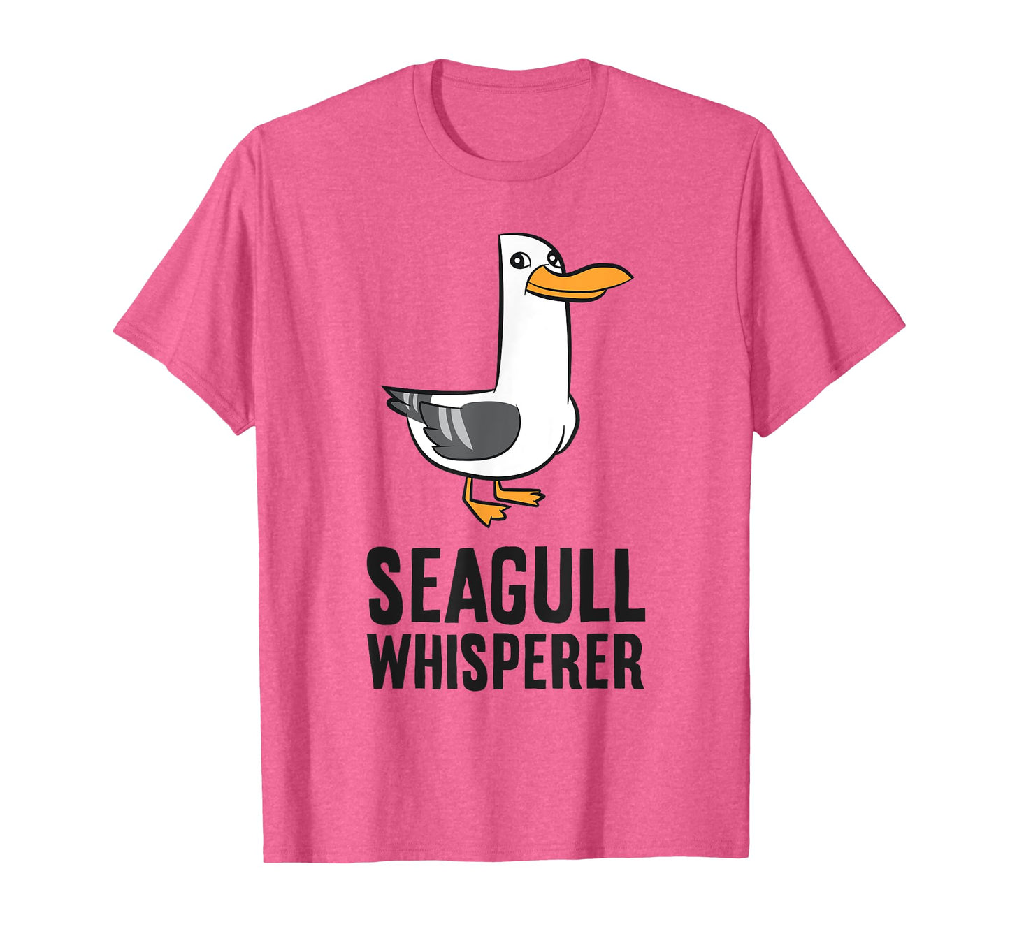 Seagull Bird Ocean Funny Seabird Seagull Whisperer T-Shirt