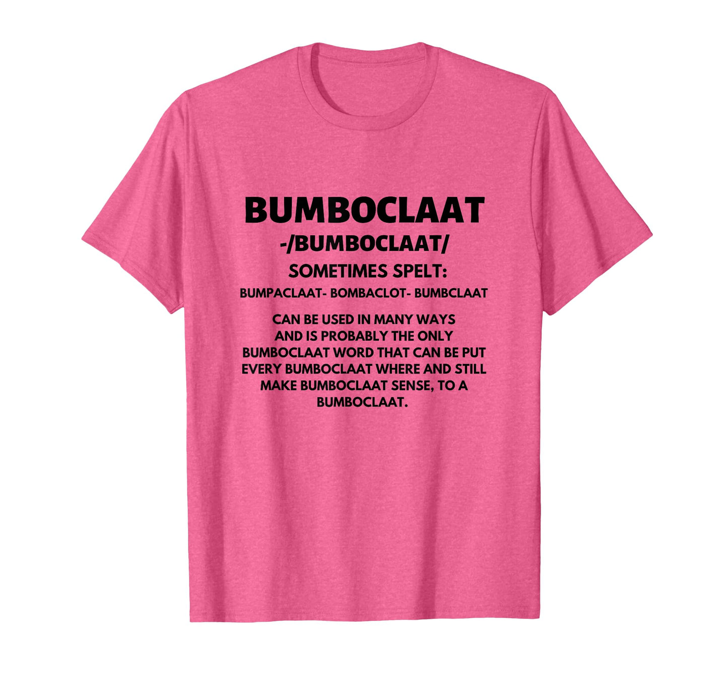 Bumboclaat Definition Funny Jamaican Jamaica Slang Flag T-Shirt