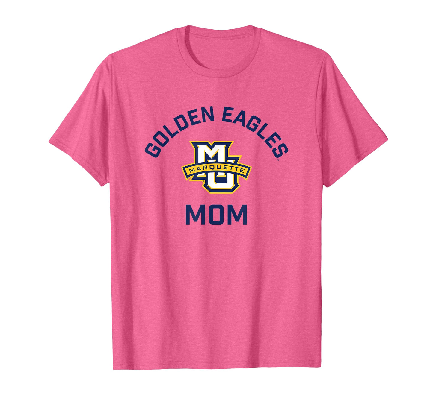Marquette University Golden Eagles Arched Mom T-Shirt