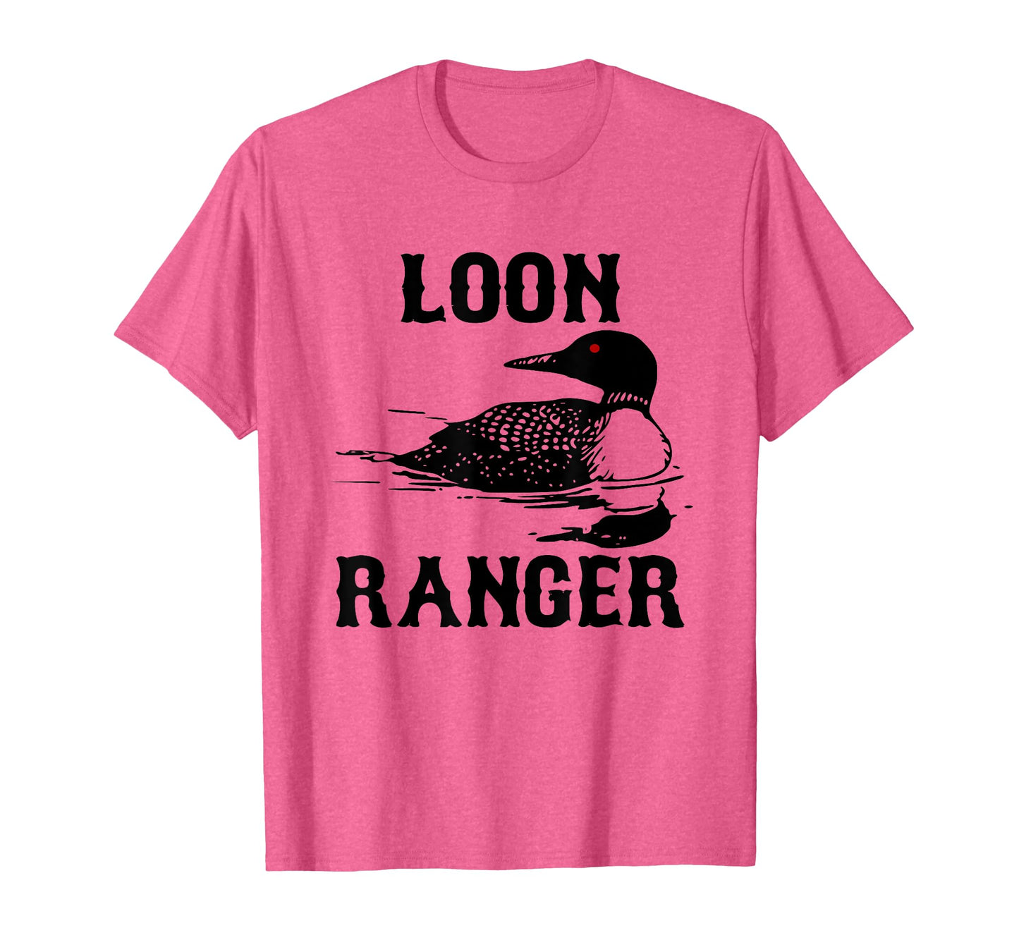 Loon Ranger Shirt Funny Common Loon TShirt Bird Watching Tee T-Shirt