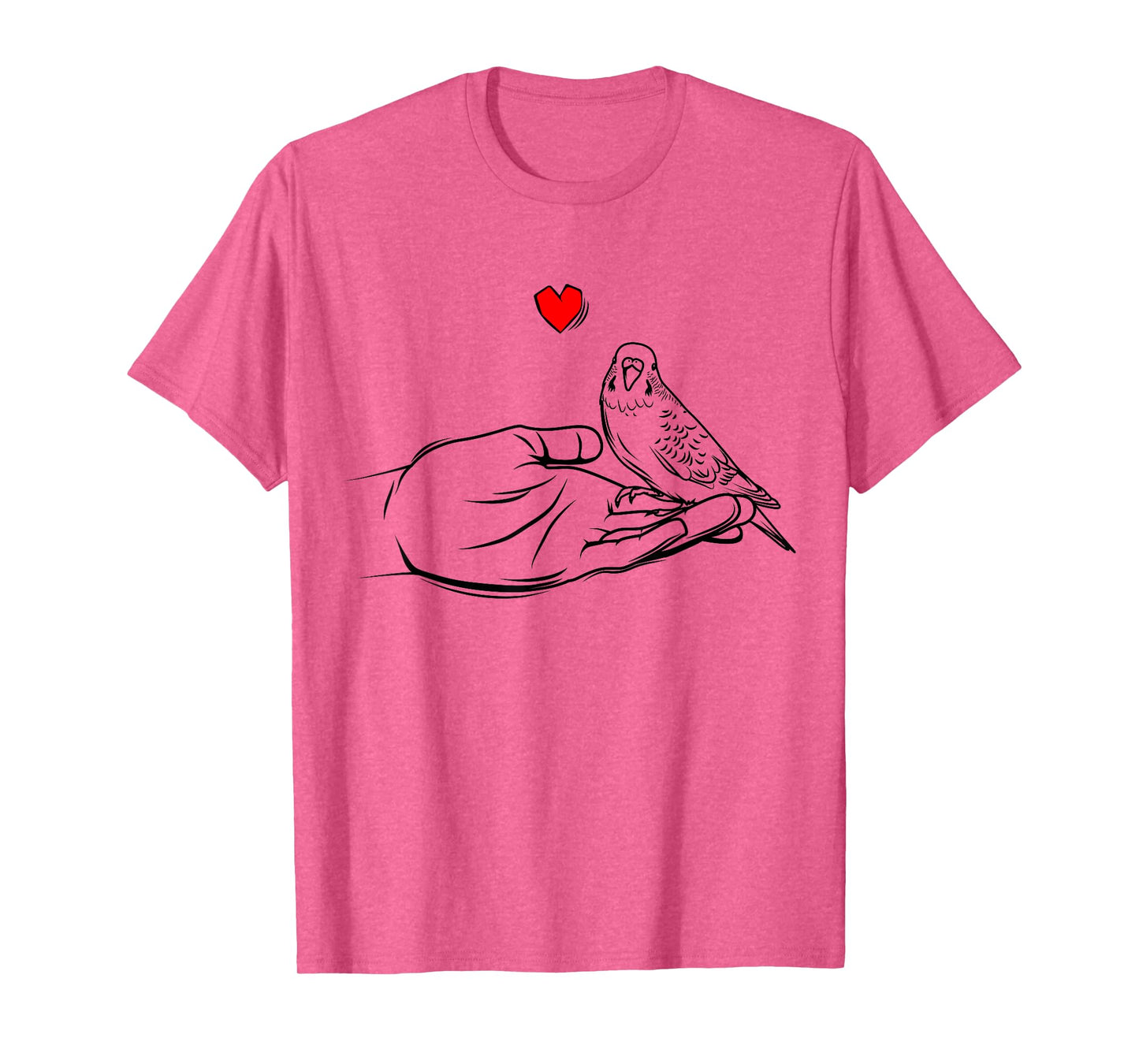 Budgie Love Parakeet Budgerigar Women T-Shirt White Small