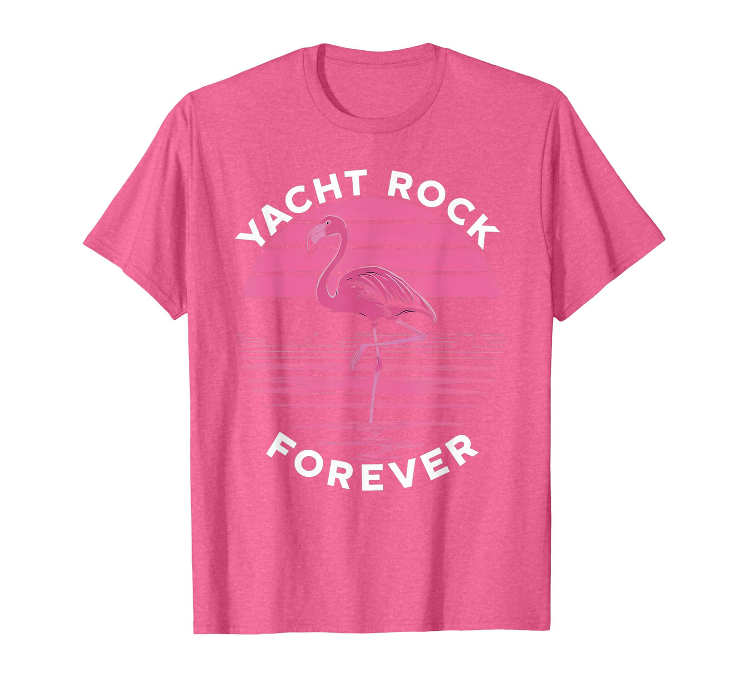 Yacht Rock Forever: Cool Flamingo Design for Yacht Fans T-Shirt