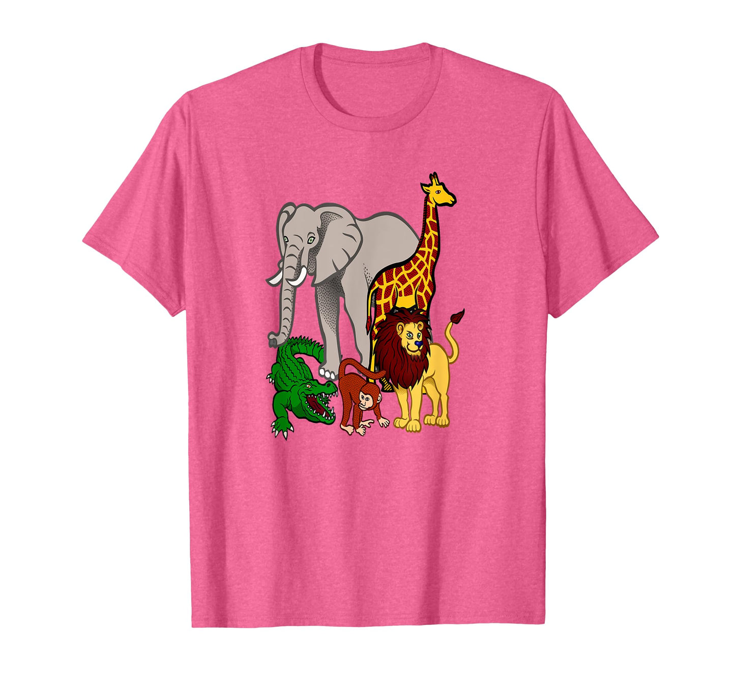 Zoo Animals Shirt Wildlife Birthday Party A Day At The Zoo T-Shirt