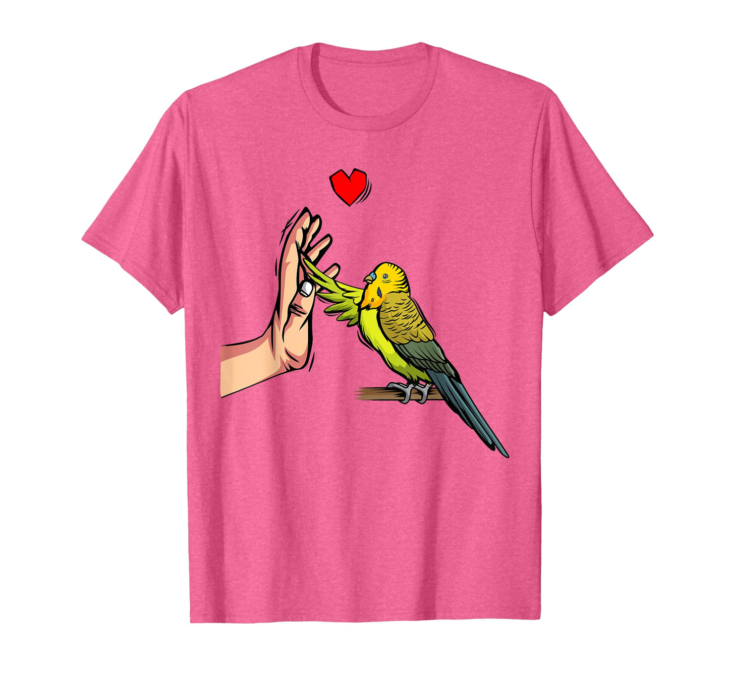 Budgie Love Parakeet Budgerigar Womens Gift T-Shirt