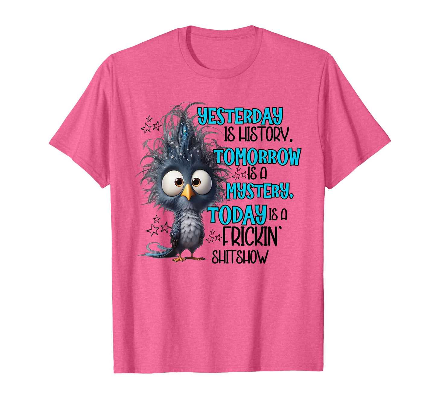 Yesterday is a history tomorrow is a mistery today funny T-Shirt