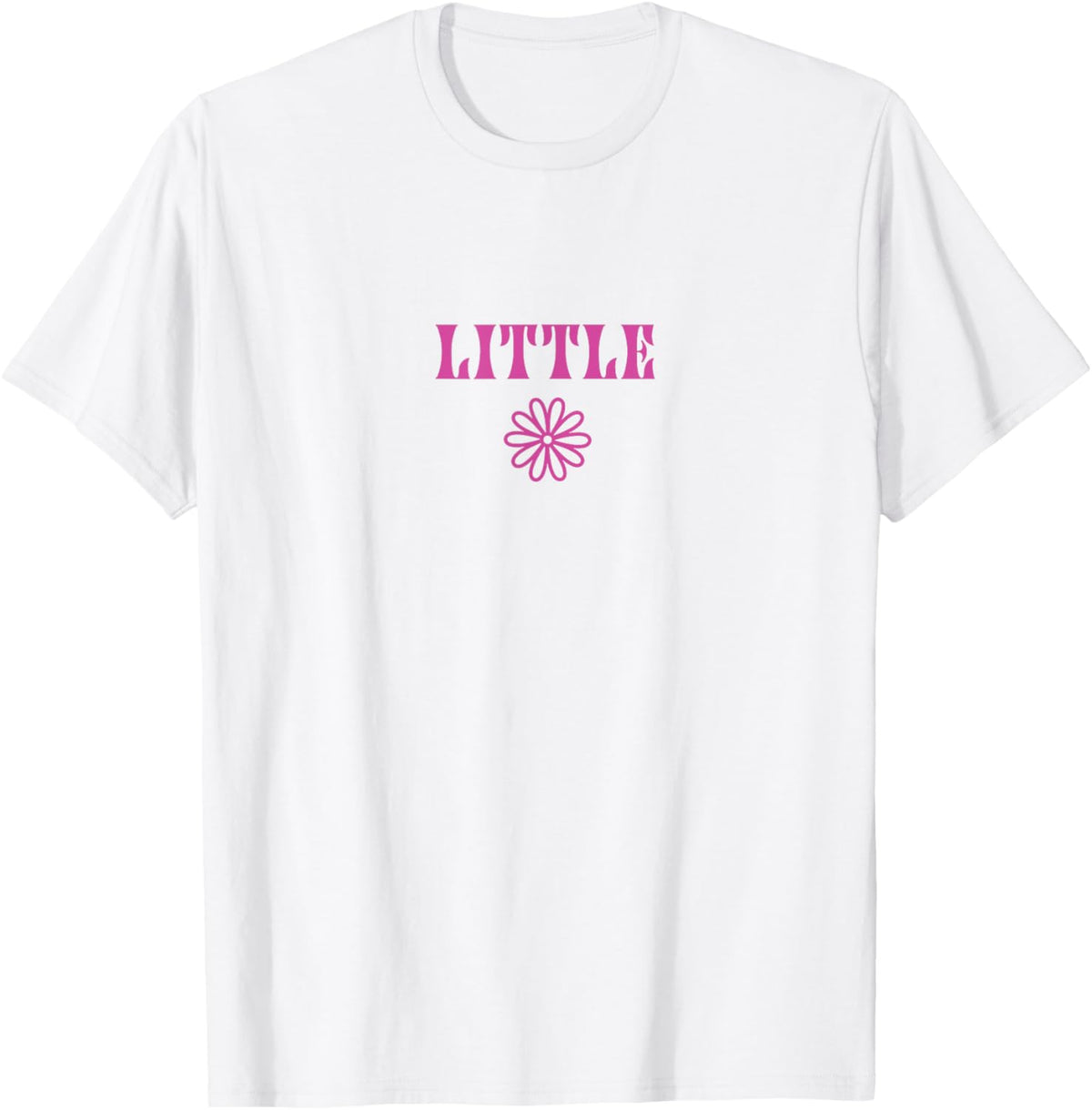 Big Little Sorority Reveal Little Flower Power T-Shirt