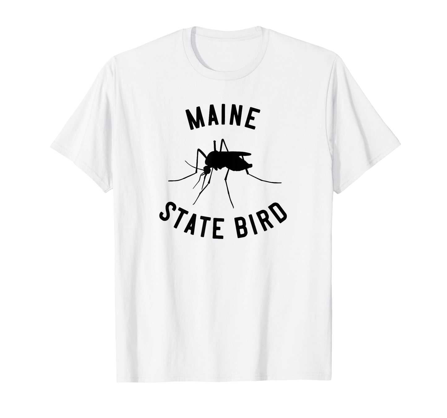 Classic Maine Mosquito State Bird T-Shirt
