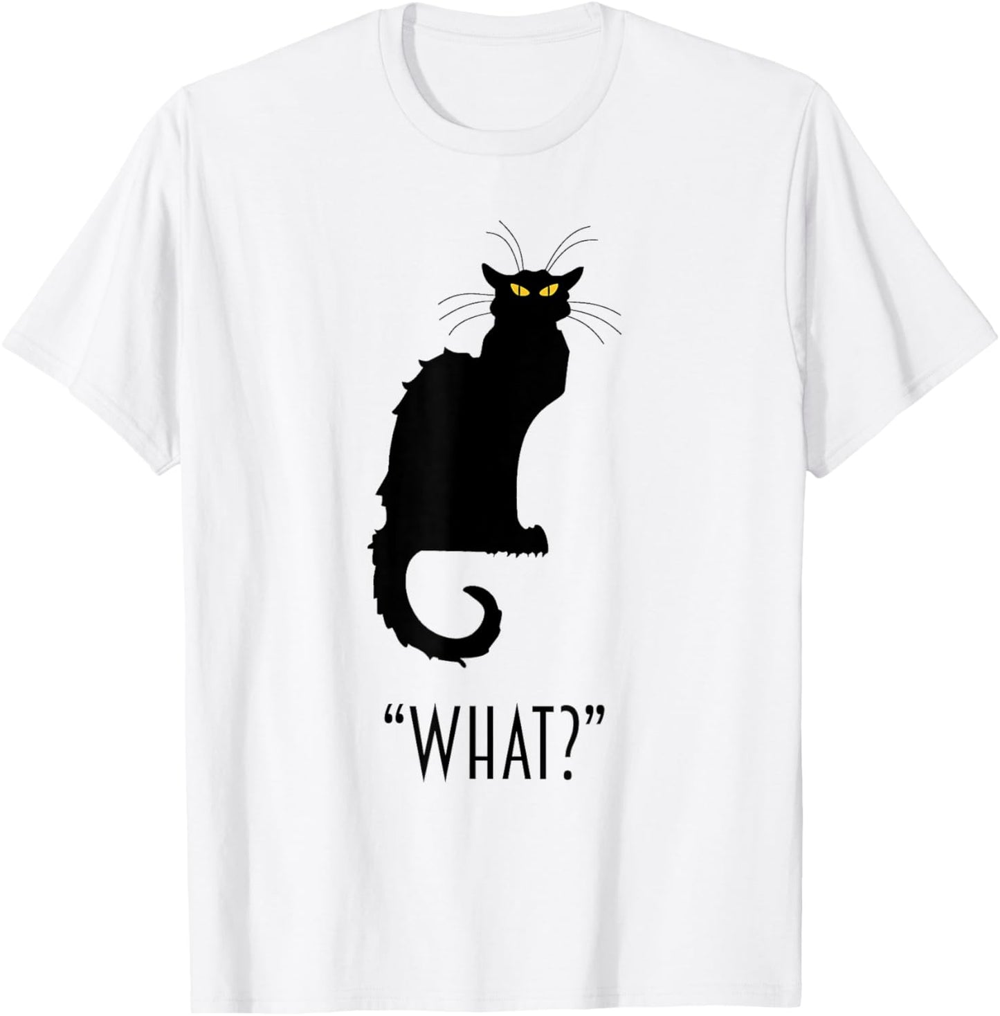 Funny What Cat Chat Noir T-Shirt