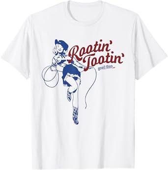 Rootin Tootin Good Time Cowgirl Funny Saying T-Shirt
