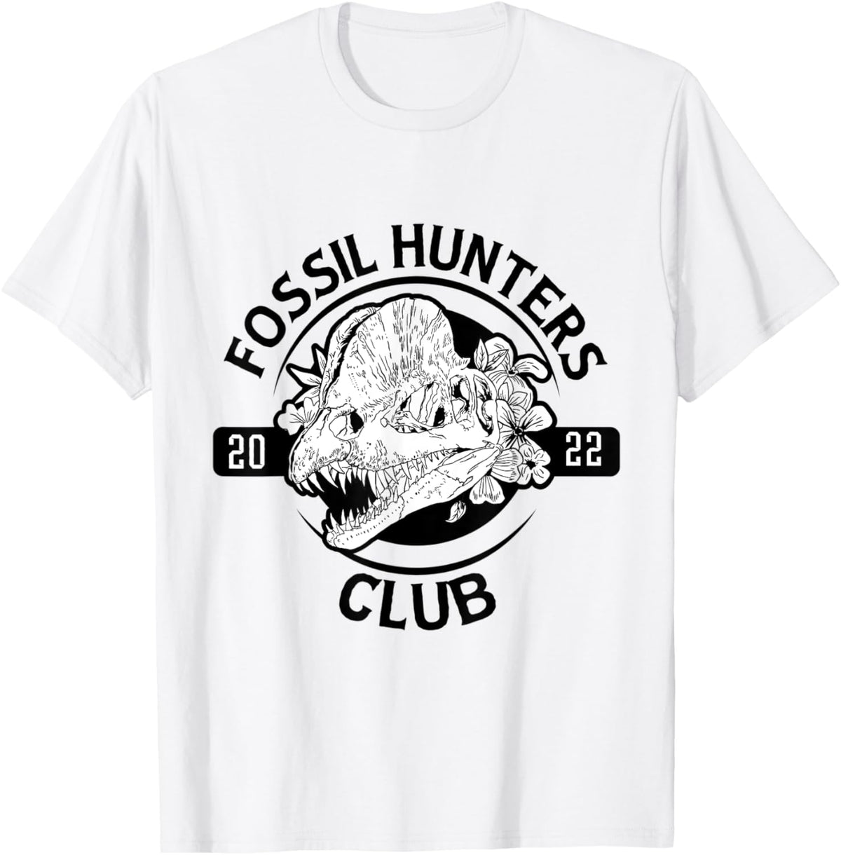 Fossil Hunter Club Fossil Archaeologist Palaeontologist T-Shirt