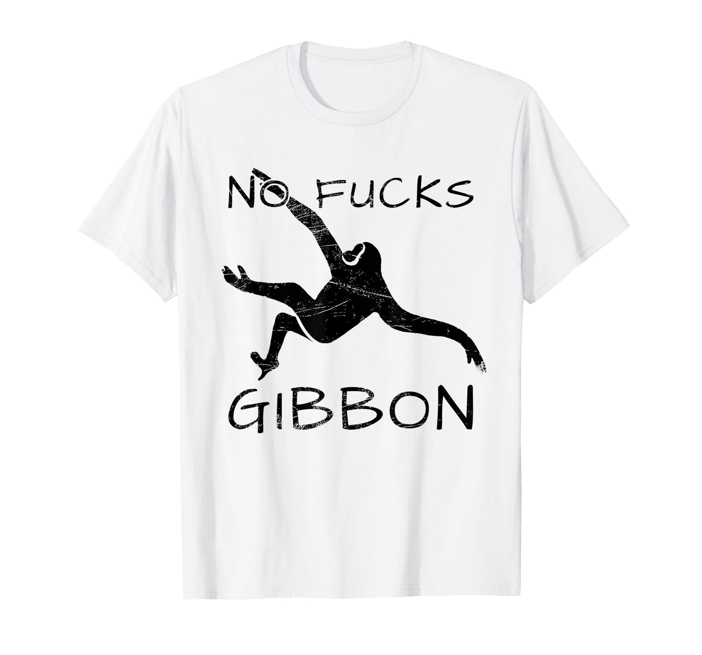 Gibbon Funny Ape Monkey Animal T-Shirt
