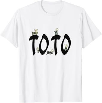 Toto Wizard of Oz, Cute Smart Famous Cairn Terrier Dog Art T-Shirt