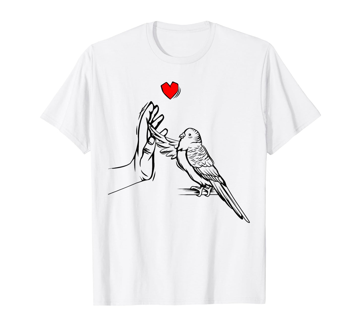 Budgie Love Parakeet Budgerigar Womens Gift T-Shirt