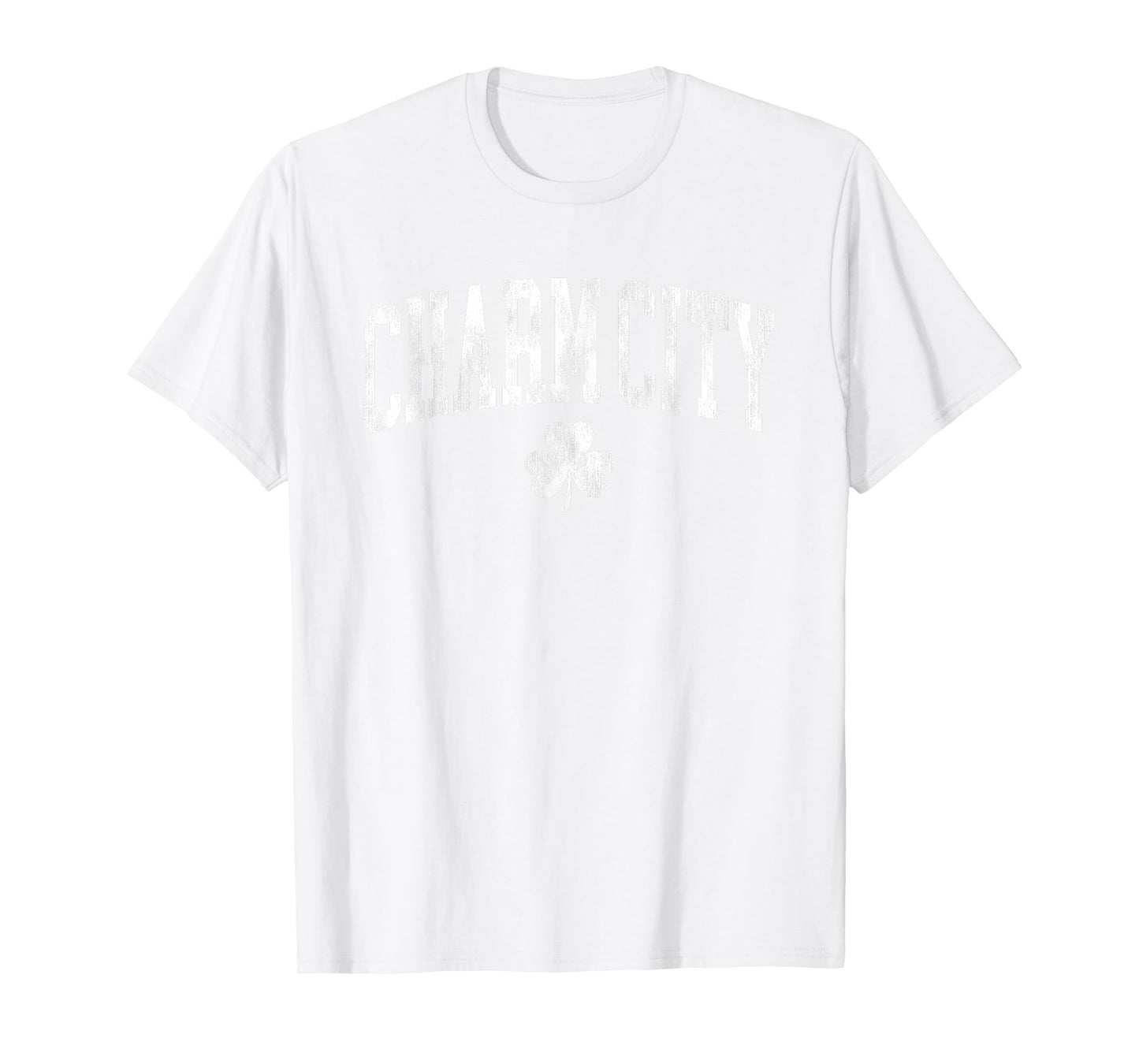 Charm City Baltimore Maryland St Patricks Day Clover green T-Shirt