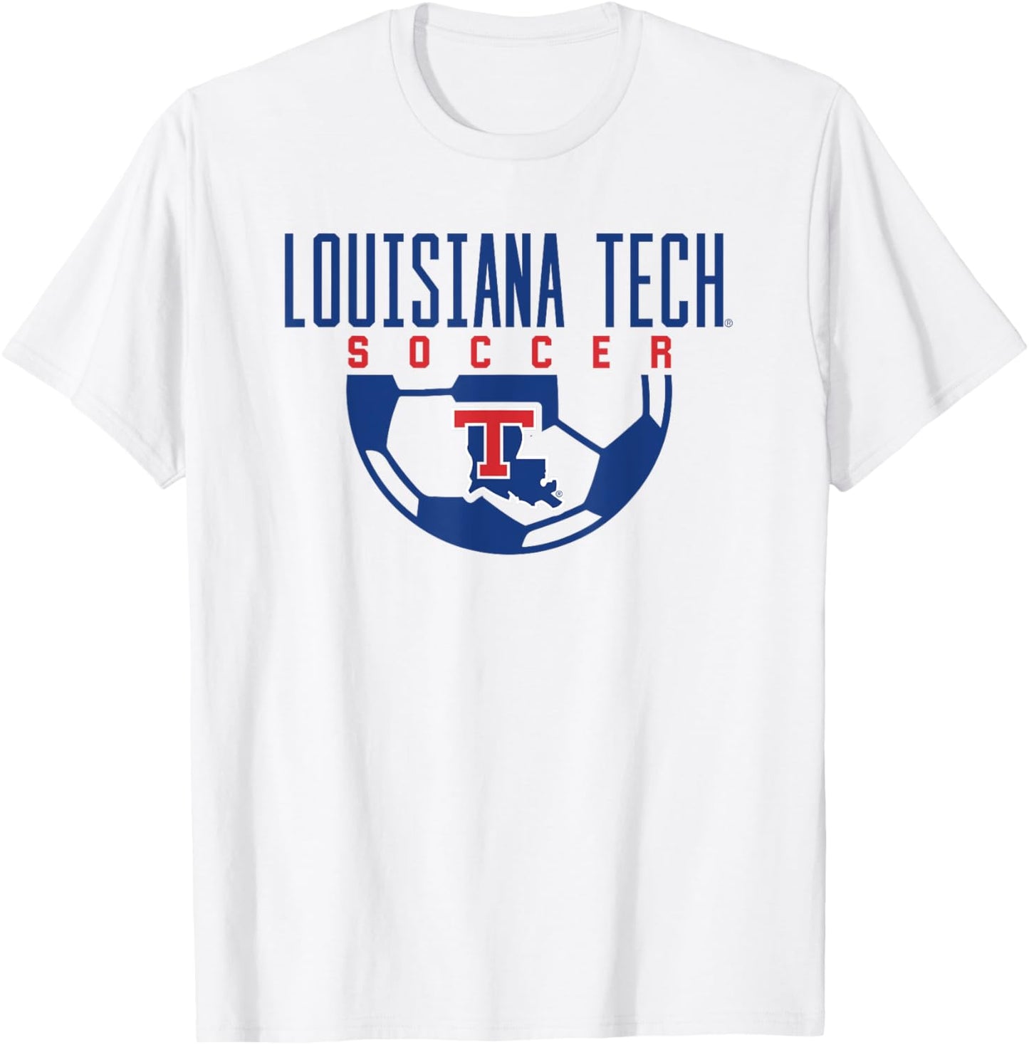 Louisiana Tech Bulldogs Soccer Arch T-Shirt
