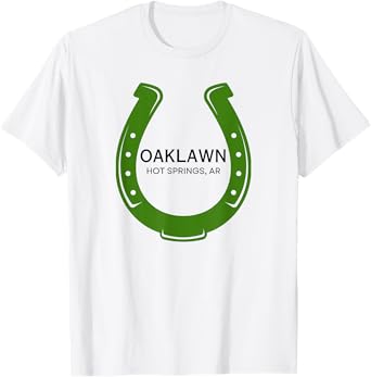 Oaklawn Racing Horse Race Racetrack Horse Racing Course AR T-Shirt