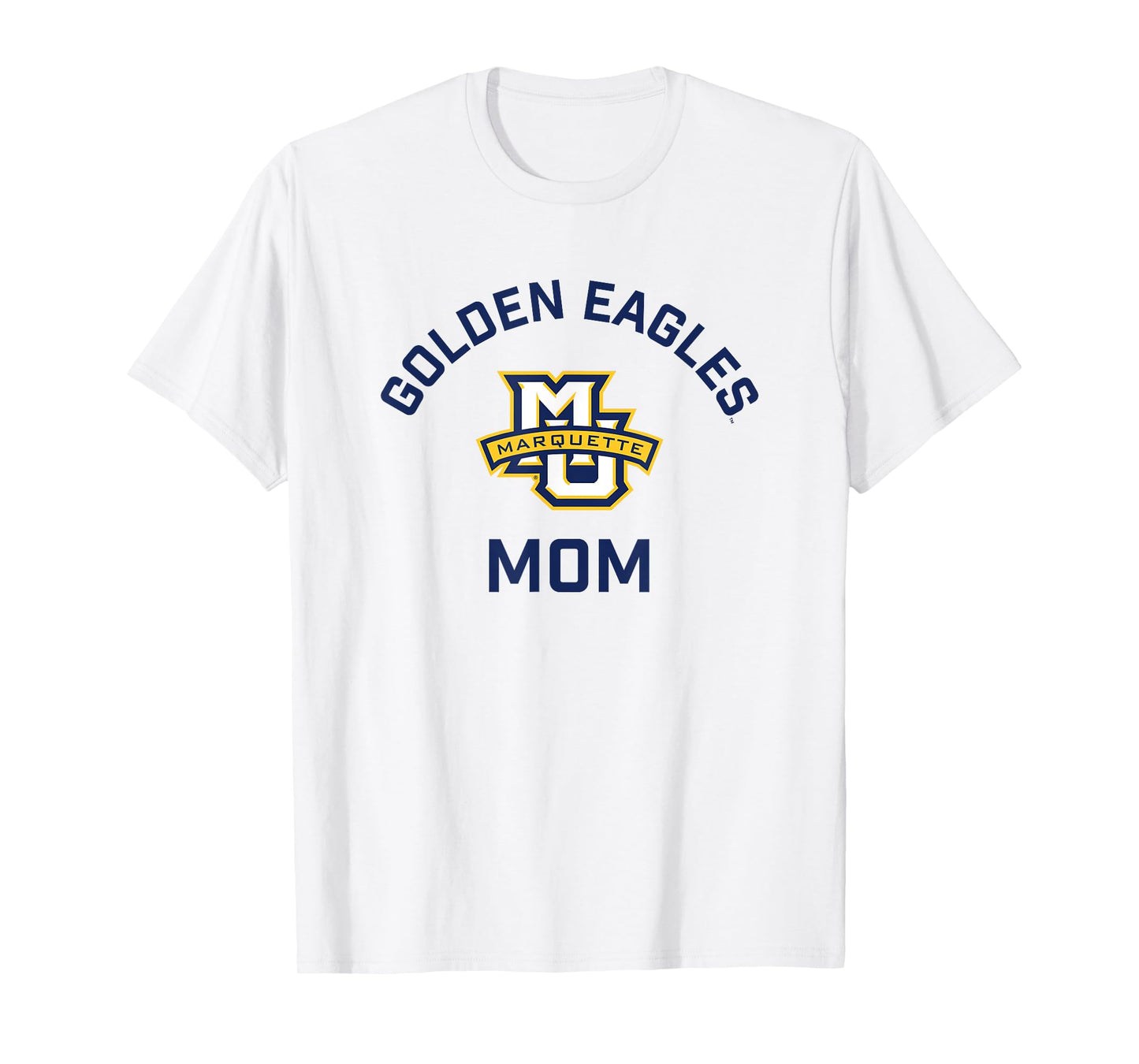 Marquette University Golden Eagles Arched Mom T-Shirt