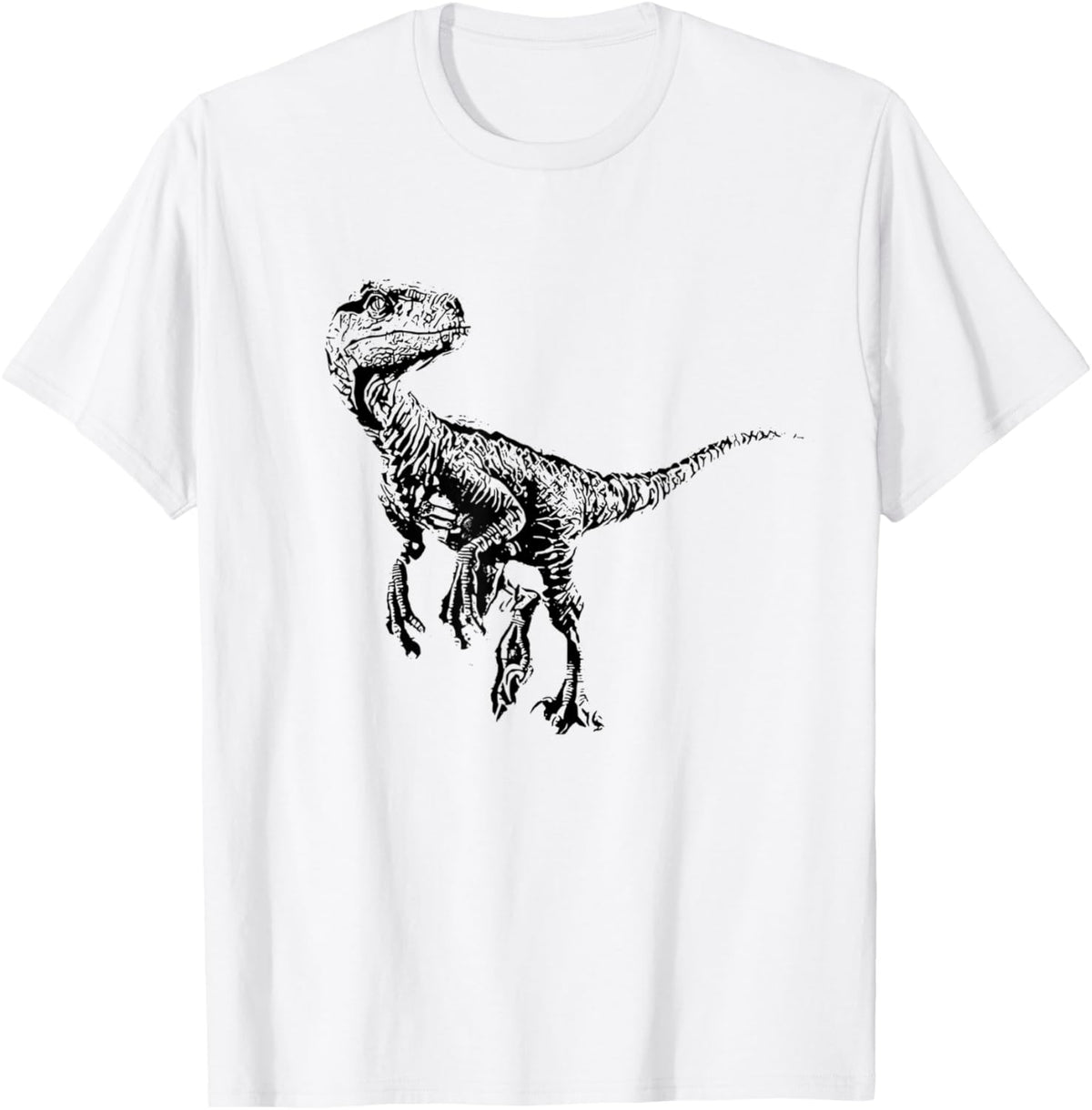 Velociraptor Raptor Motif Dinosaur prehistoric Predator T-Shirt