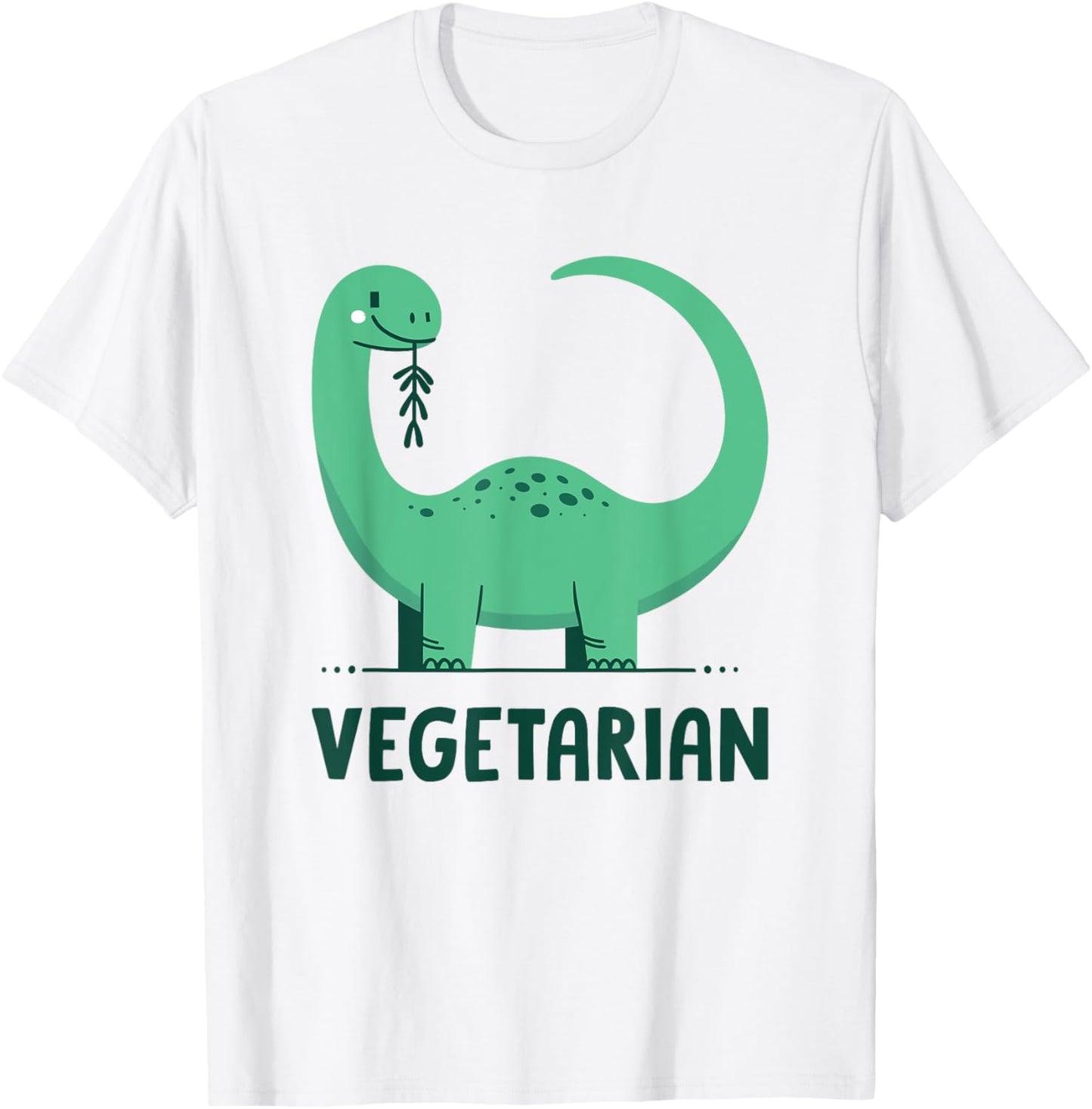 Funny Vegetarian Dinosaur Herbivore Cute Dino T-Shirt