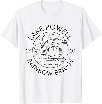 Lake Powell National Park 1910 Rainbow Bridge Monument T-Shirt