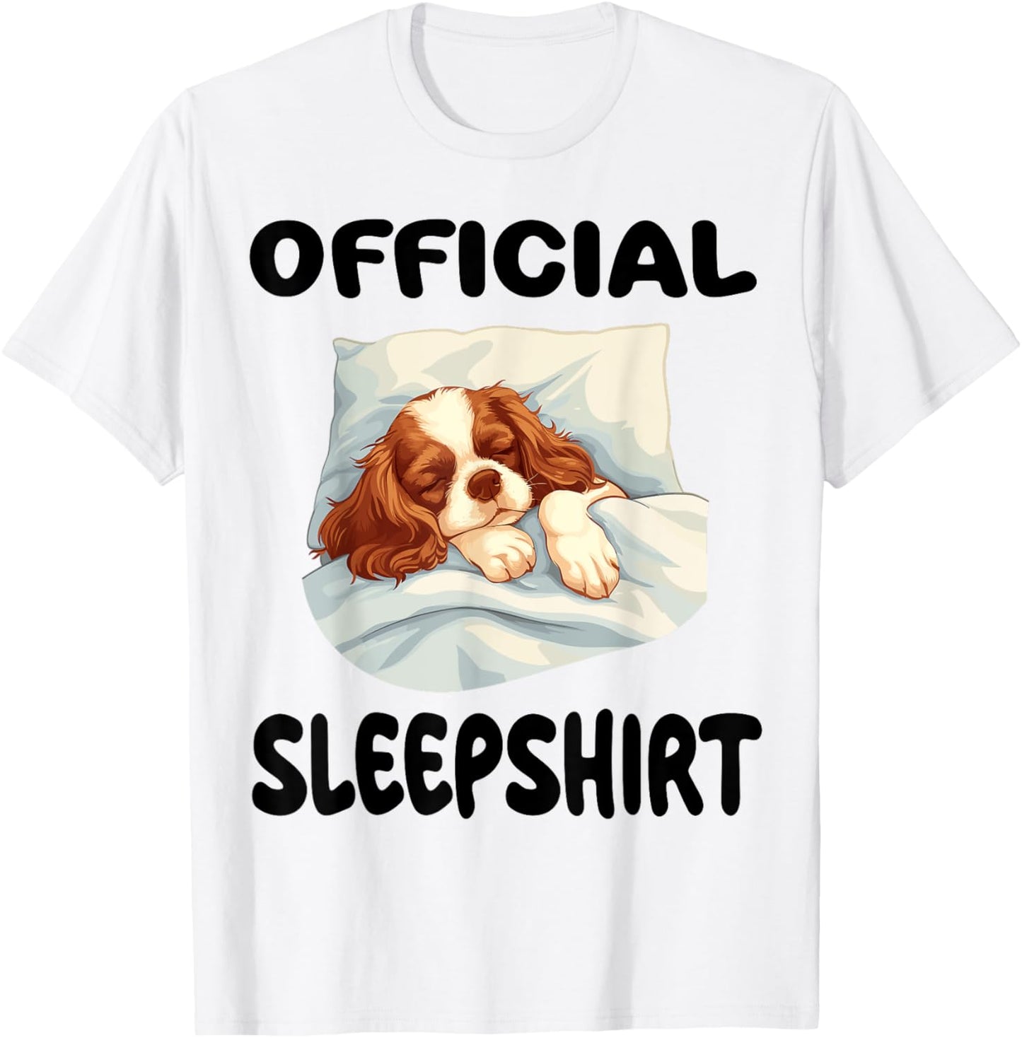 Cavalier King Charles Spaniel Dog Official Sleepshirt Pajama T-Shirt