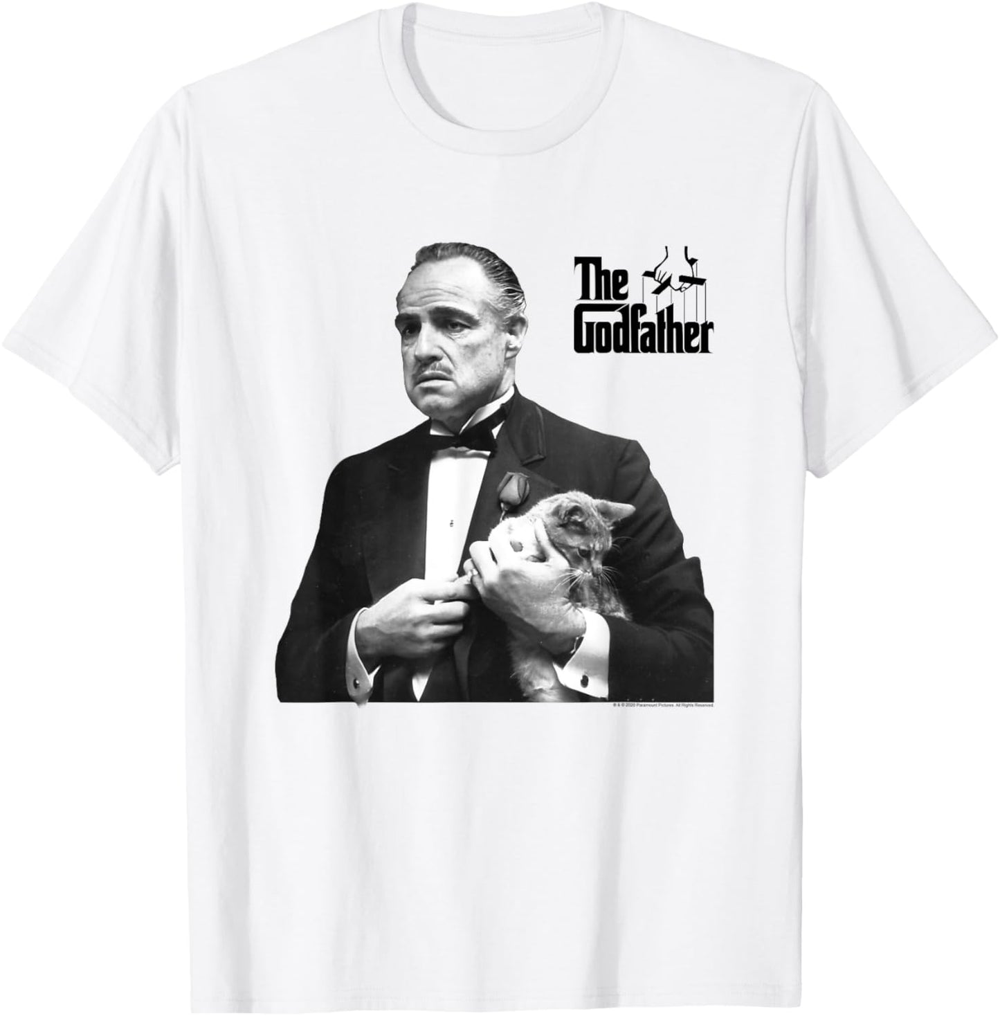 The Godfather The Don with Cat T-Shirt